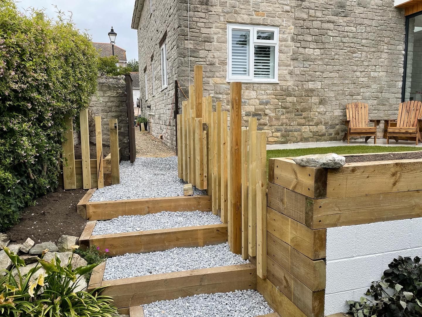 Decking and fencing installation