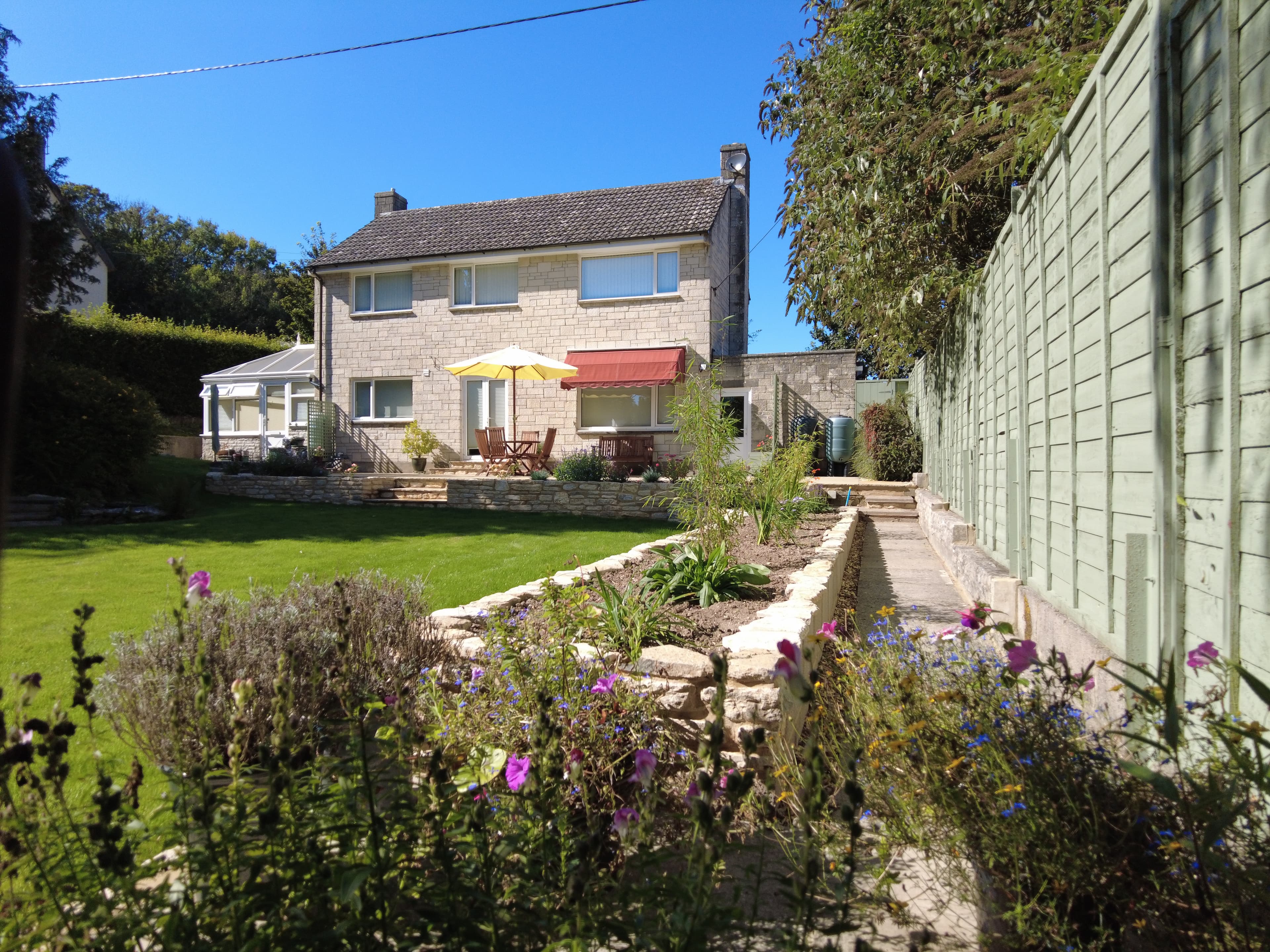 Landscaping project in Dorset