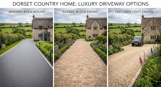 Resin Bound vs Block Paving vs Gravel Driveways: Which is Best for Dorset?